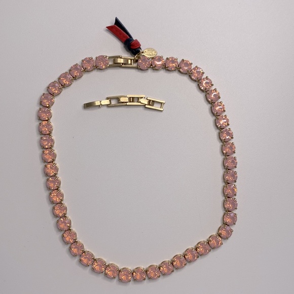 Clare V Gold and Pink Beaded Necklace - Picture 5 of 6